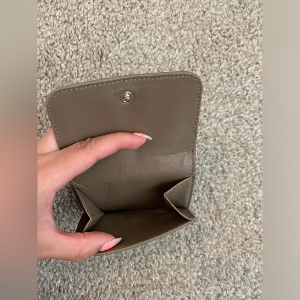 Balenciaga Mink Grey Calf Skin Wallet - Picture 6 of 12